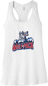 Hartford Jr. Wolfpack Womens Jersey Racerback Tank