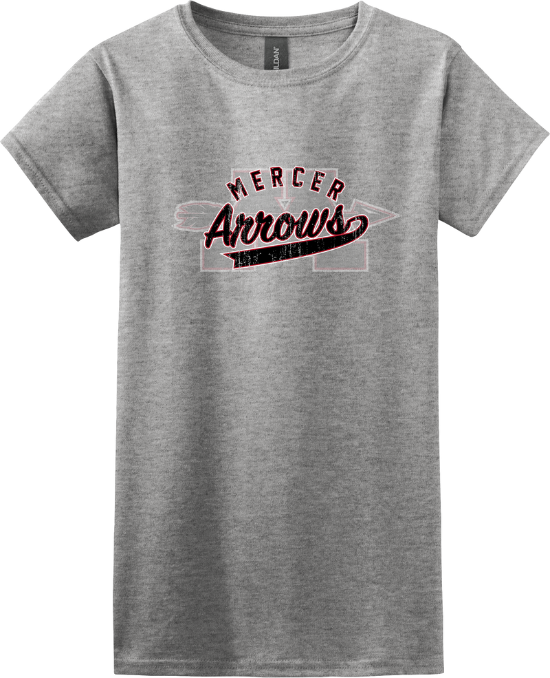 Mercer Arrows Softstyle Ladies' T-Shirt