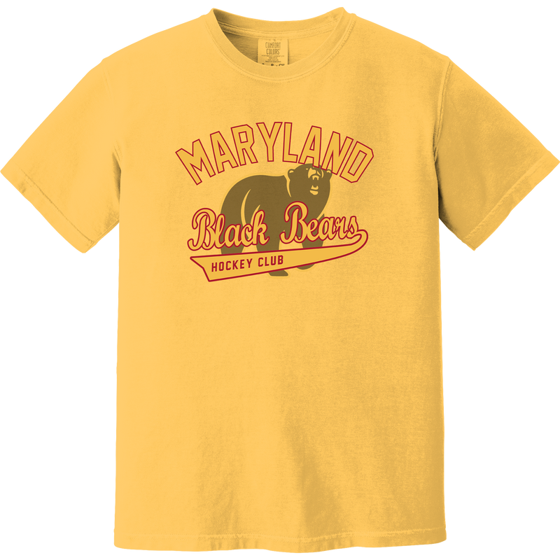 Maryland Black Bears Heavyweight Ring Spun Tee