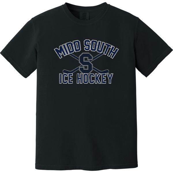 Midd South Hockey Heavyweight Ring Spun Tee