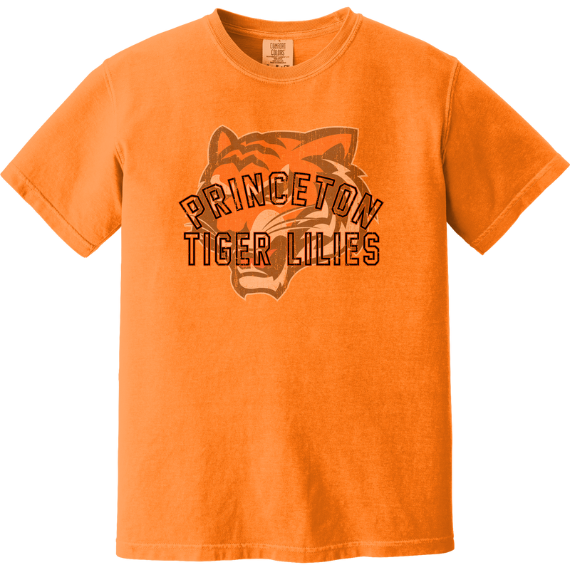 Princeton Tiger Lilies Heavyweight Ring Spun Tee