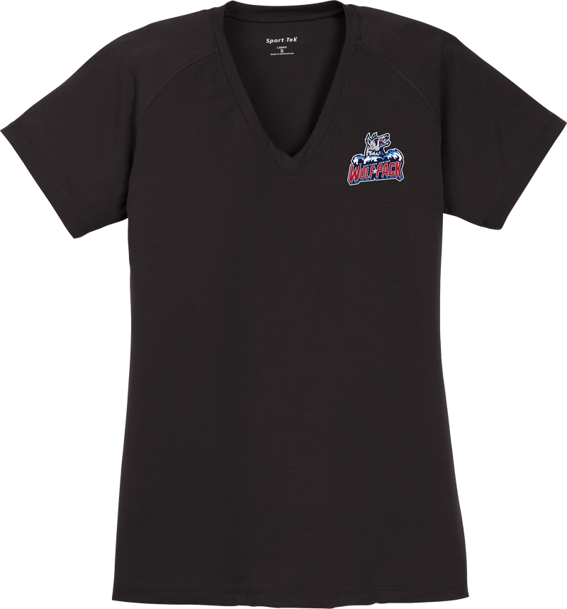 Hartford Jr. Wolfpack Ladies Ultimate Performance V-Neck