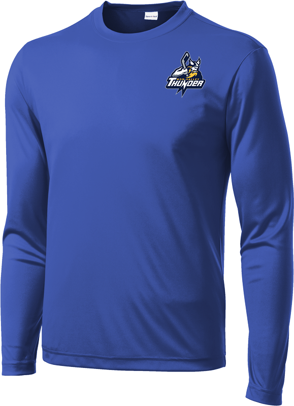 Mon Valley Thunder Long Sleeve PosiCharge Competitor Tee