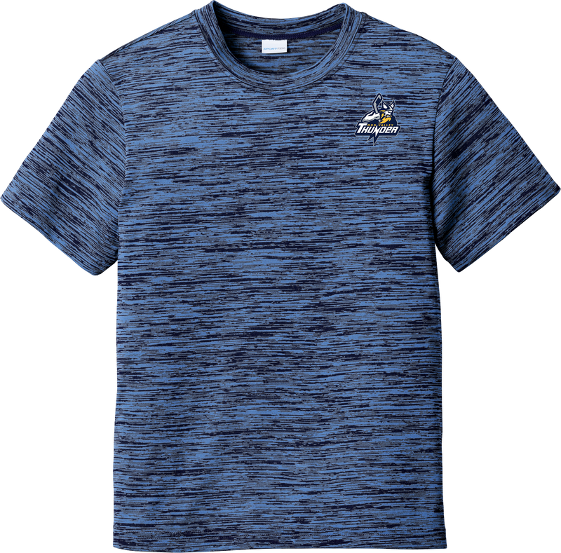 Mon Valley Thunder Youth PosiCharge Electric Heather Tee