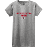Charlotte Rush Hockey Softstyle Ladies T-Shirt