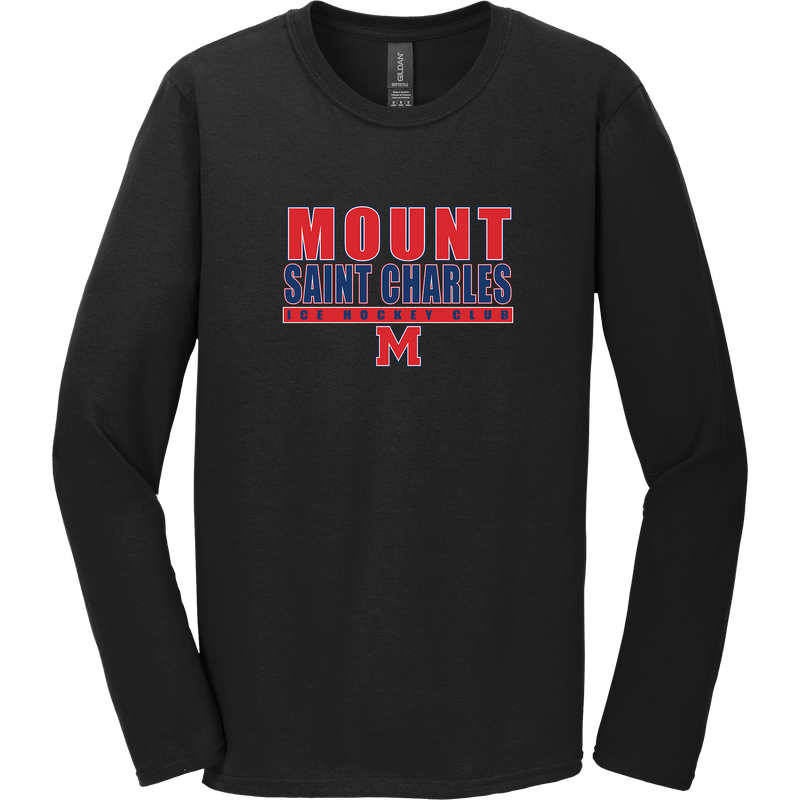 Mount St. Charles Softstyle Long Sleeve T-Shirt