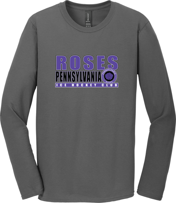 PA Roses Softstyle Long Sleeve T-Shirt