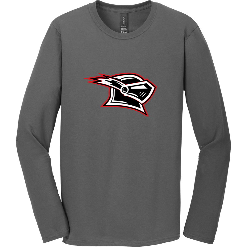 Palmyra Black Knights Softstyle Long Sleeve T-Shirt (D1839-FF)