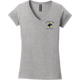 Delaware Jr. Blue Hens Softstyle Ladies Fit V-Neck T-Shirt