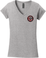 Palmyra Black Knights Softstyle Ladies Fit V-Neck T-Shirt