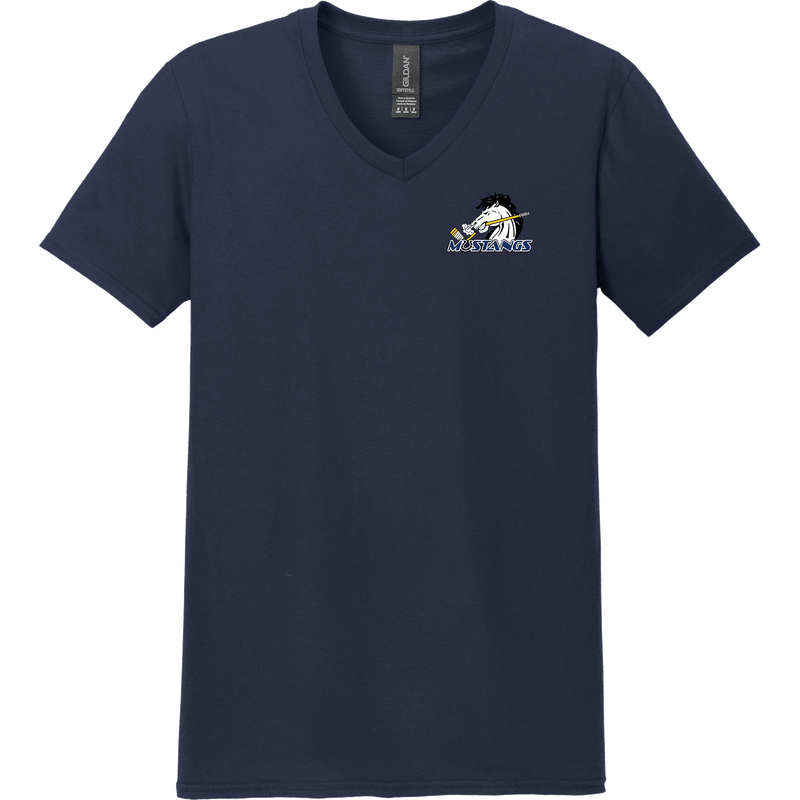 Mid-State Mustangs Softstyle V-Neck T-Shirt