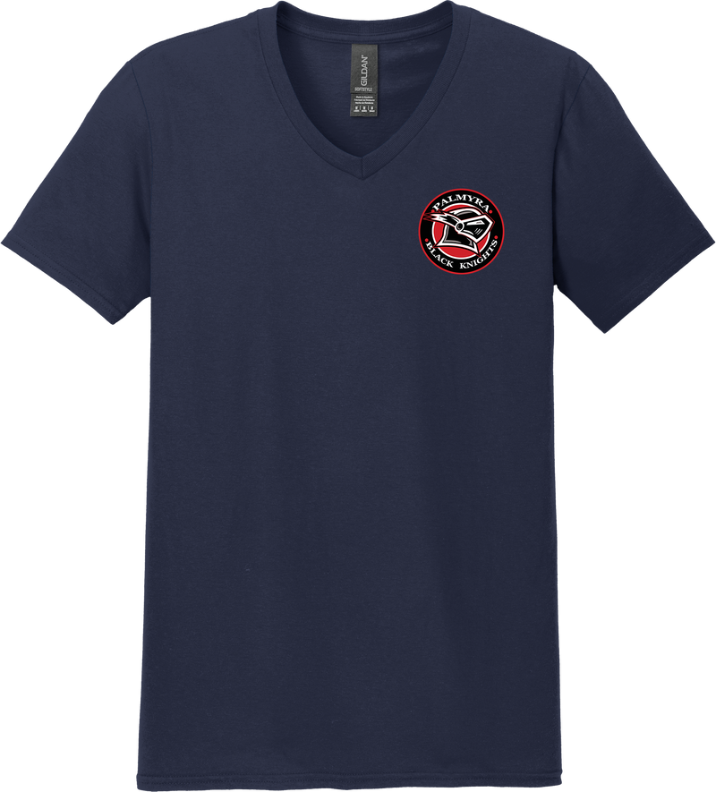 Palmyra Black Knights Softstyle V-Neck T-Shirt