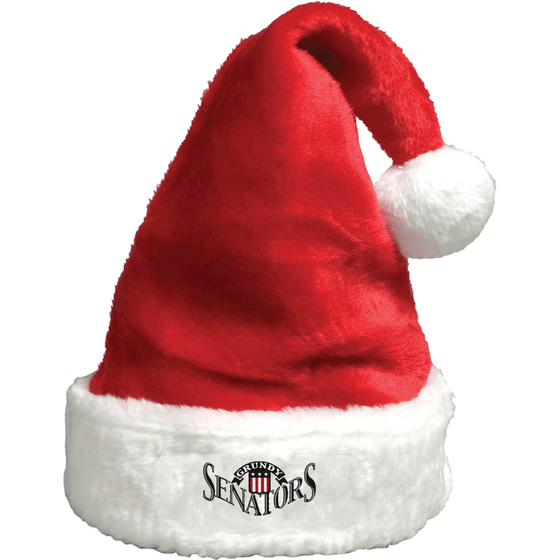 Grundy Senators Plush Santa Hat