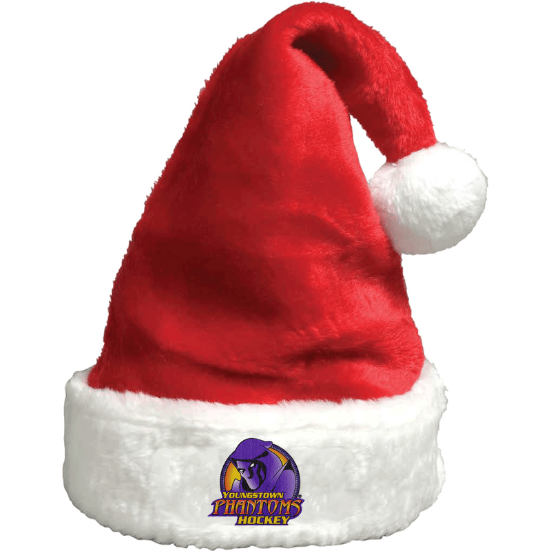 Youngstown Phantoms Plush Santa Hat