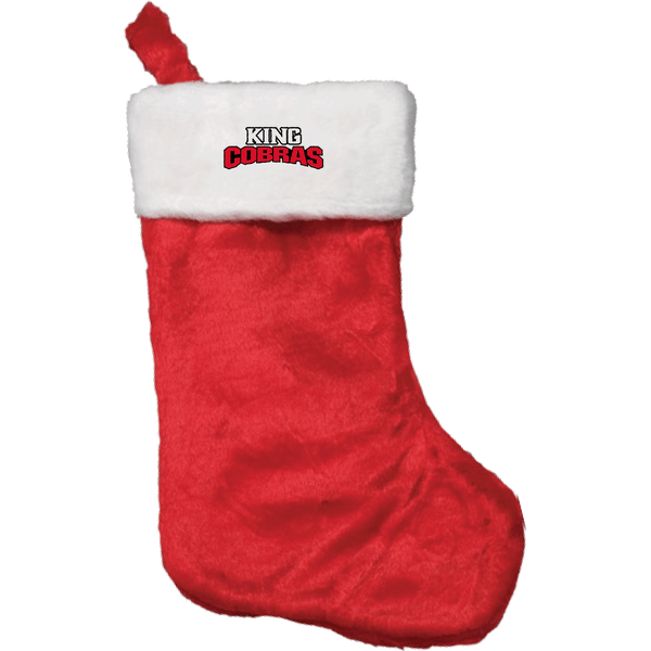 King Cobras Plush Christmas Stocking