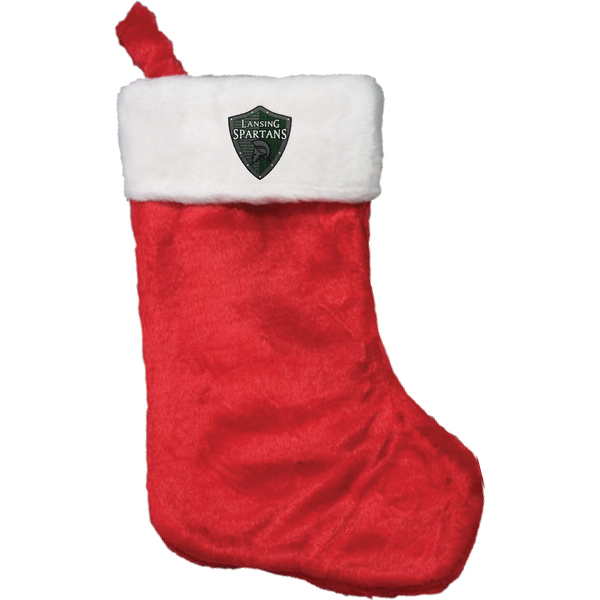 Lansing Spartans Plush Christmas Stocking