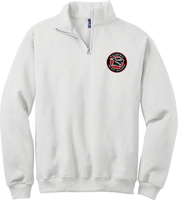 Palmyra Black Knights NuBlend 1/4-Zip Cadet Collar Sweatshirt (E1985-LC)