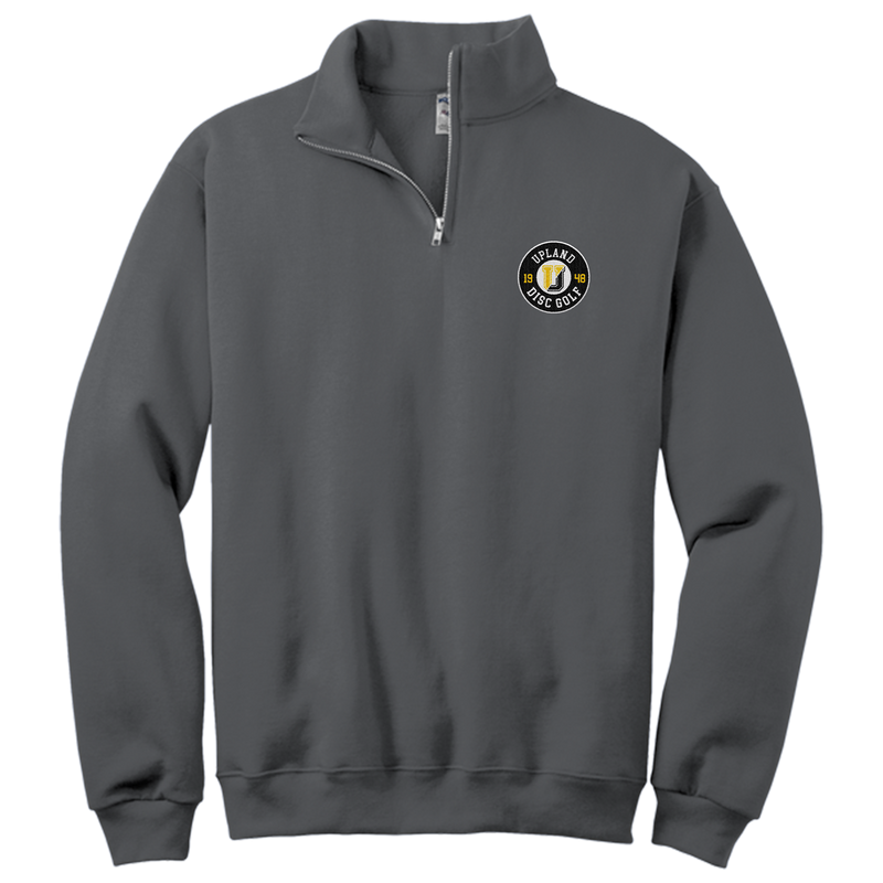 Upland Disc Golf NuBlend 1/4-Zip Cadet Collar Sweatshirt