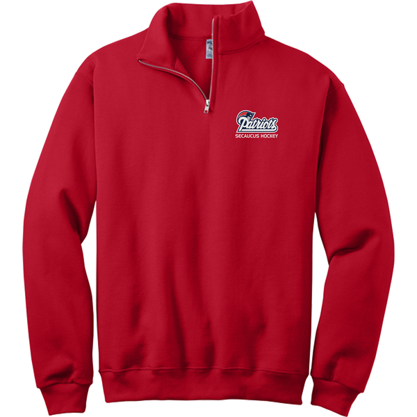 Secaucus Patriots NuBlend 1/4-Zip Cadet Collar Sweatshirt