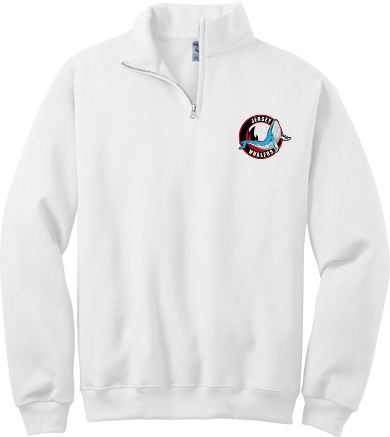 Jersey Shore Whalers NuBlend 1/4-Zip Cadet Collar Sweatshirt