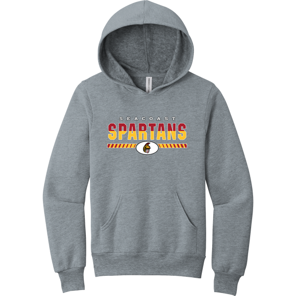 Seacoast Spartans Youth Sponge Fleece Pullover Hoodie