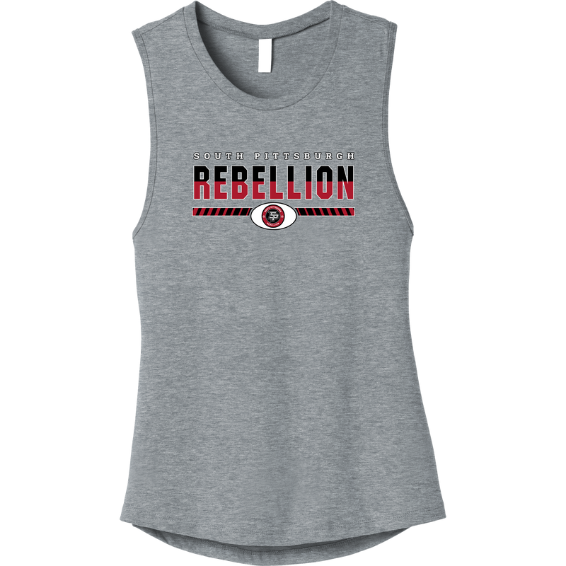 South Pittsburgh Rebellion Womens Jersey Muscle Tank