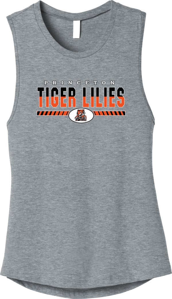 Princeton Tiger Lilies Womens Jersey Muscle Tank