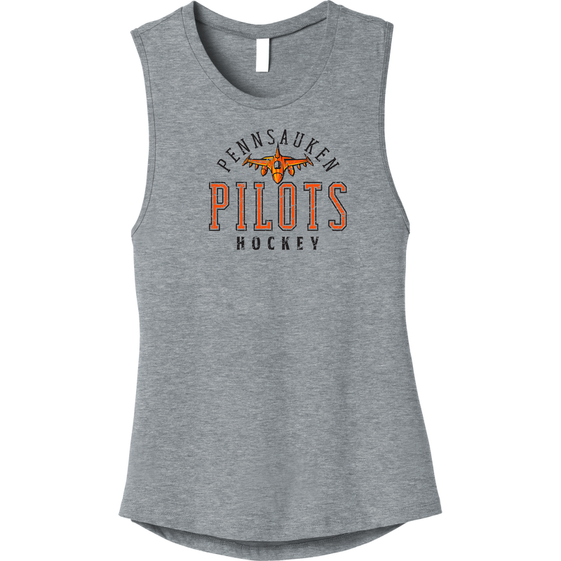 Pennsauken Pilots Womens Jersey Muscle Tank