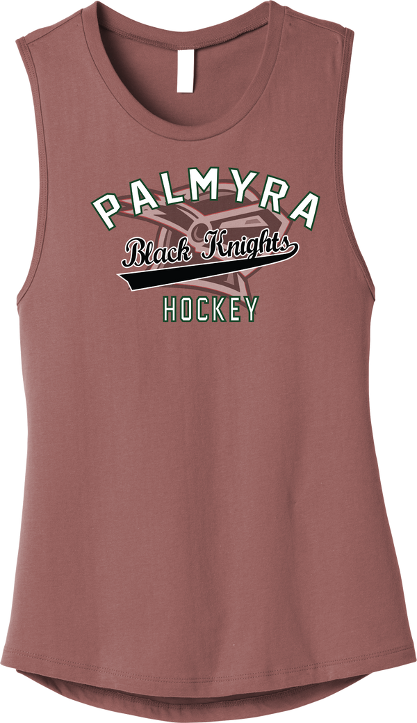 Palmyra Black Knights Womens Jersey Muscle Tank (D1837-FF)