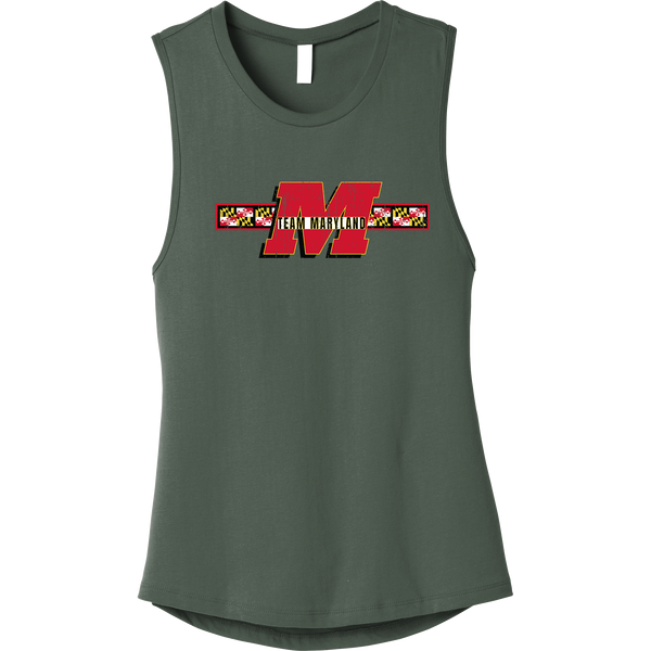 Team Maryland Womens Jersey Muscle Tank