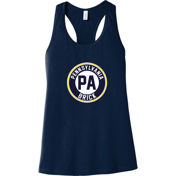 PA Brick Womens Jersey Racerback Tank