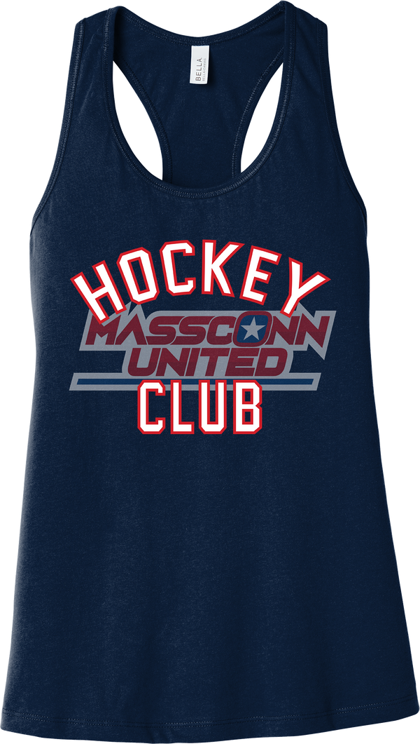 Mass Conn United Womens Jersey Racerback Tank