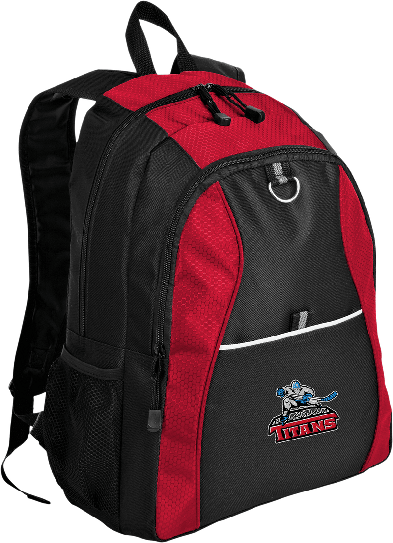 NJ Titans Contrast Honeycomb Backpack