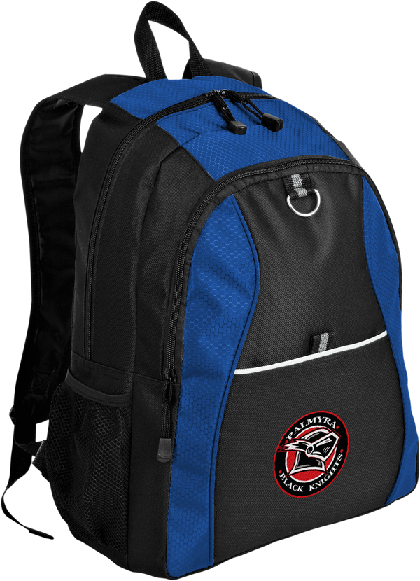 Palmyra Black Knights Contrast Honeycomb Backpack (E1985-BAG)