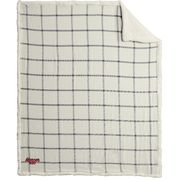 Mercer NCDC Flannel Sherpa Blanket