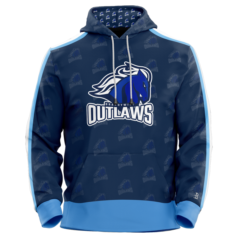 Brandywine Outlaws Adult Sublimated Hoodie