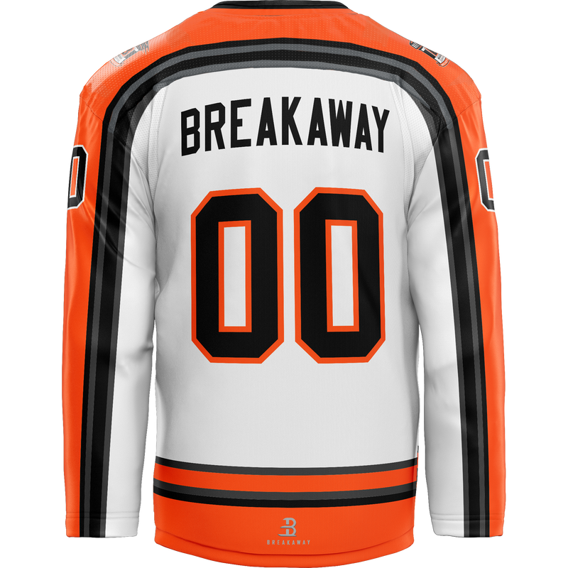 Biggby Coffee Hockey Club Tier 2 Bombers Youth Goalie Sublimated Jersey