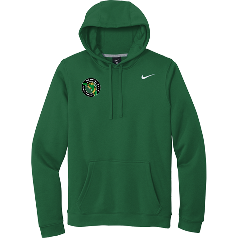 Florida Eels Nike Club Fleece Pullover Hoodie