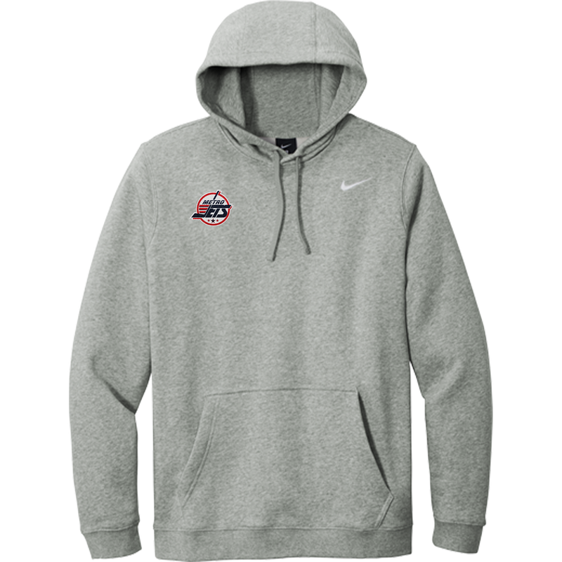 Metro Jets Nike Club Fleece Pullover Hoodie