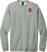 CT Bobcats Nike Club Fleece Crew