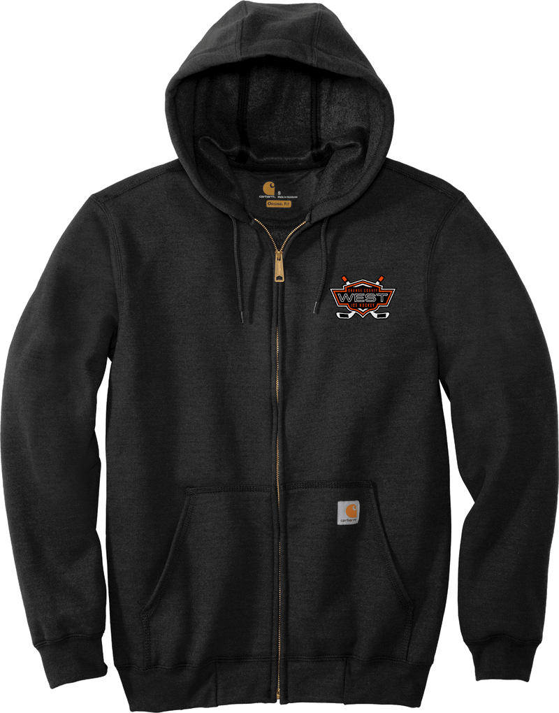 Orange County West Carhartt Midweight Hooded Zip-Front Sweatshirt