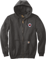 Manalapan Hockey Carhartt Midweight Hooded Zip-Front Sweatshirt