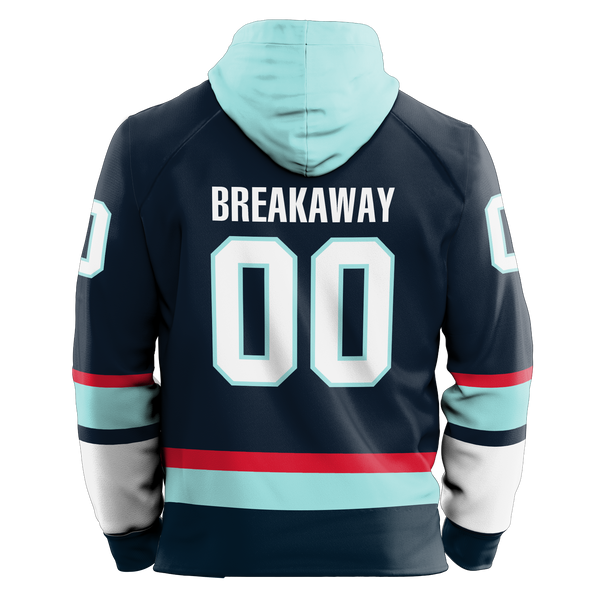 Carolina Premier Hockey Adult Sublimated Retro Hoodie