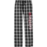 NJ Raiders Flannel Plaid Pant