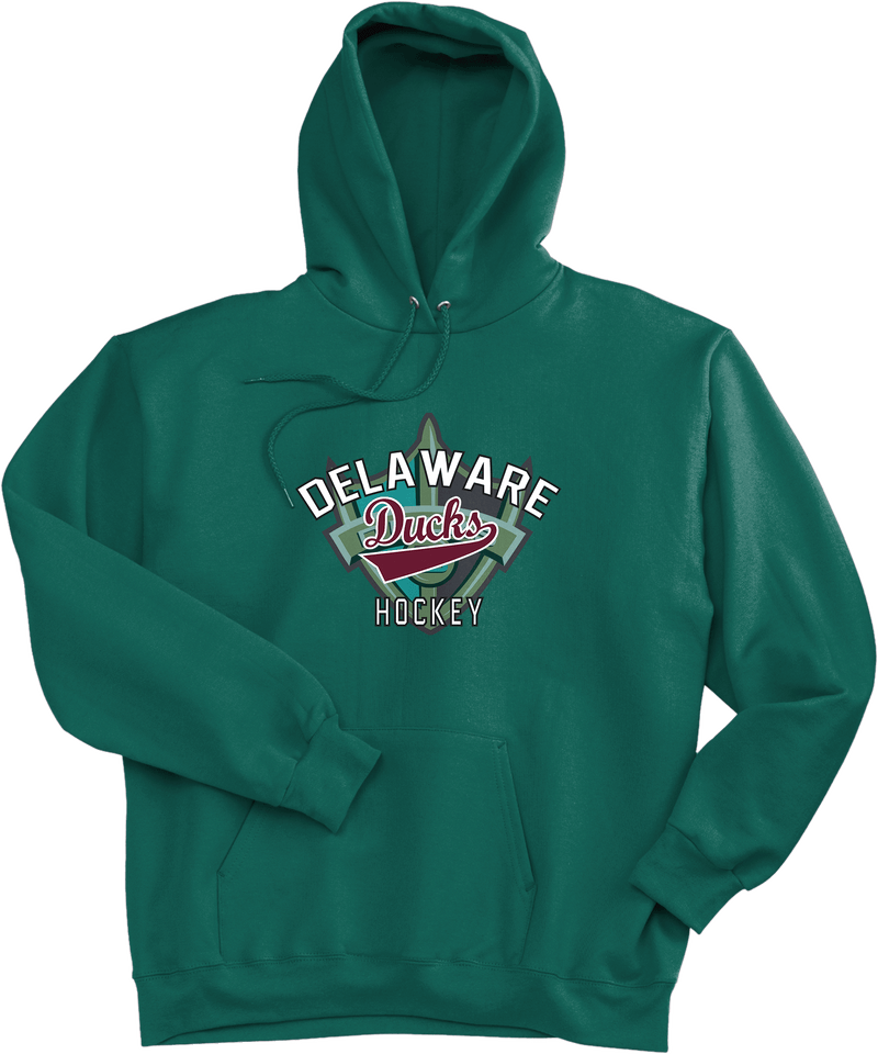 Delaware Ducks Ultimate Cotton - Pullover Hooded Sweatshirt