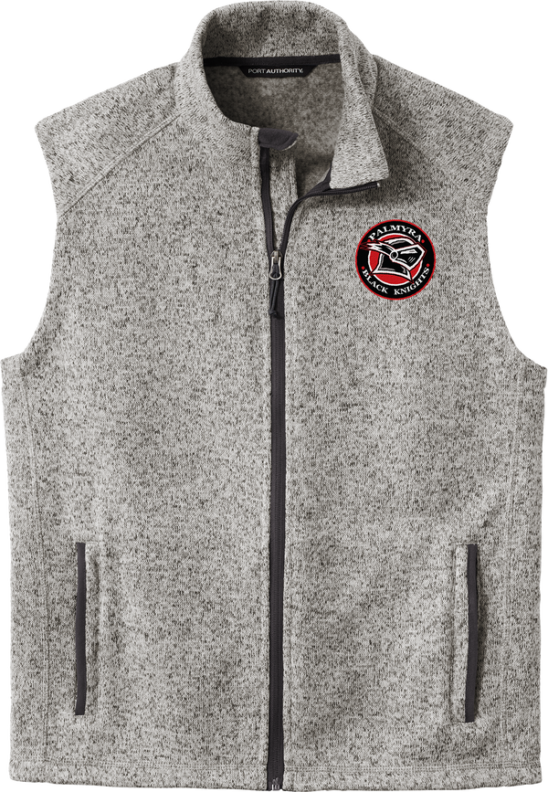 Palmyra Black Knights Sweater Fleece Vest (E1985-LC)