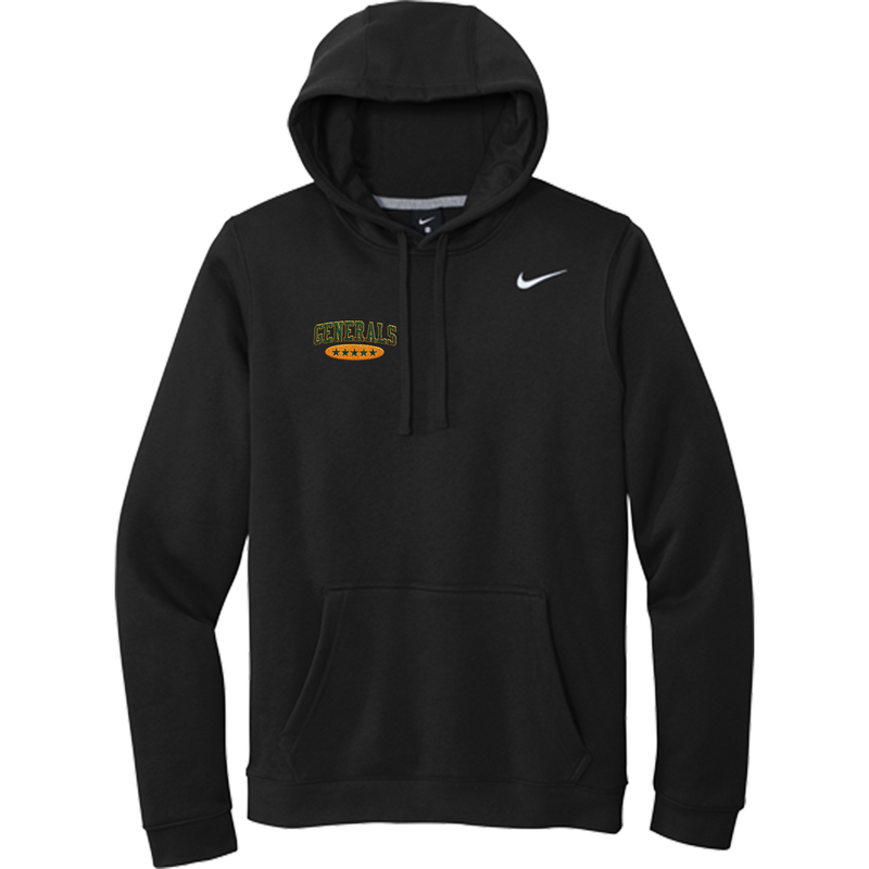 Red Bank Generals Nike Club Fleece Pullover Hoodie