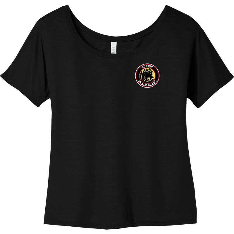 MD Jr. Black Bears Womens Slouchy Tee