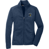 Delaware Jr. Blue Hens Ladies Sweater Fleece Jacket