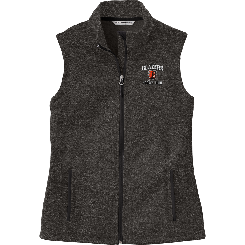 Philadelphia Blazers Ladies Sweater Fleece Vest